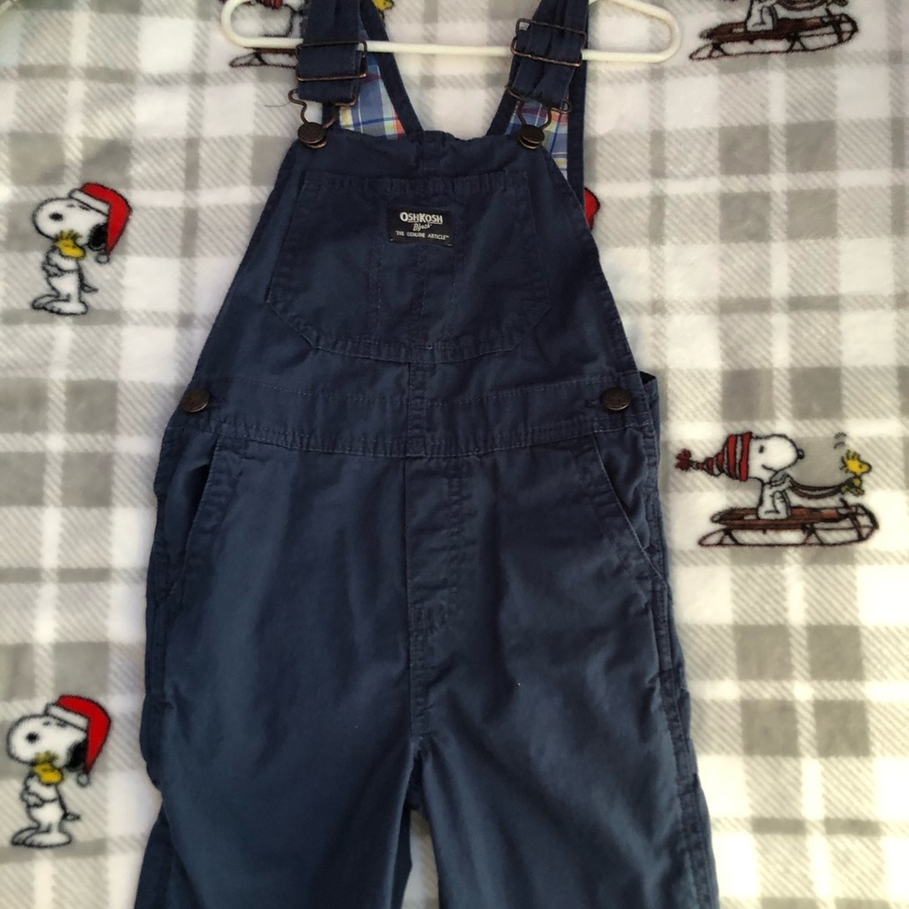 Oshkosh boys blue overalls